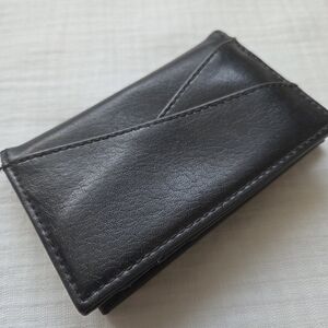 Matt&Nat Black Vegan Leather Wallet